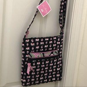 NWT Vera Bradley pink elephant purse